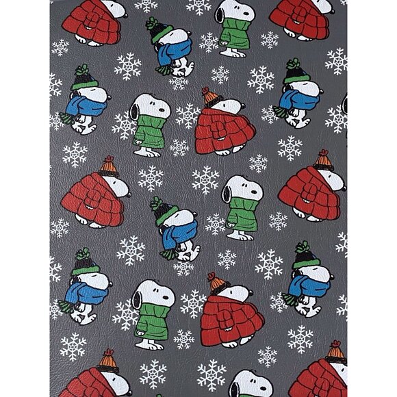 PEANUTS Snoopy Puffer Jacket XL Anti-Fatigue Kitchen Mat 20” X 39” Winter NEW - Picture 9 of 16